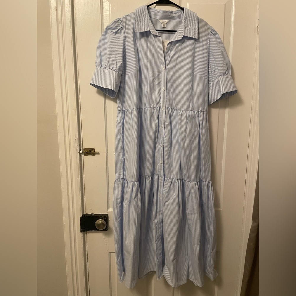 Crown & Ivy Seersucker Dress